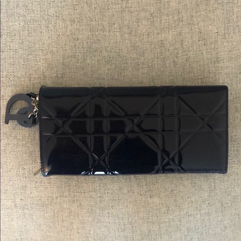 Dior wallet Navy blue - Picture 4 of 4